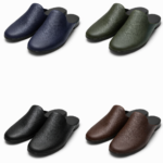 Babouches homme en cuir véritable Dolcino 4 couleur