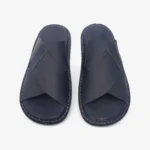sandales homme en cuir bleu confort été