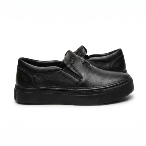 Mocassins cuir homme noir Dolcino au design élégant et confortable
